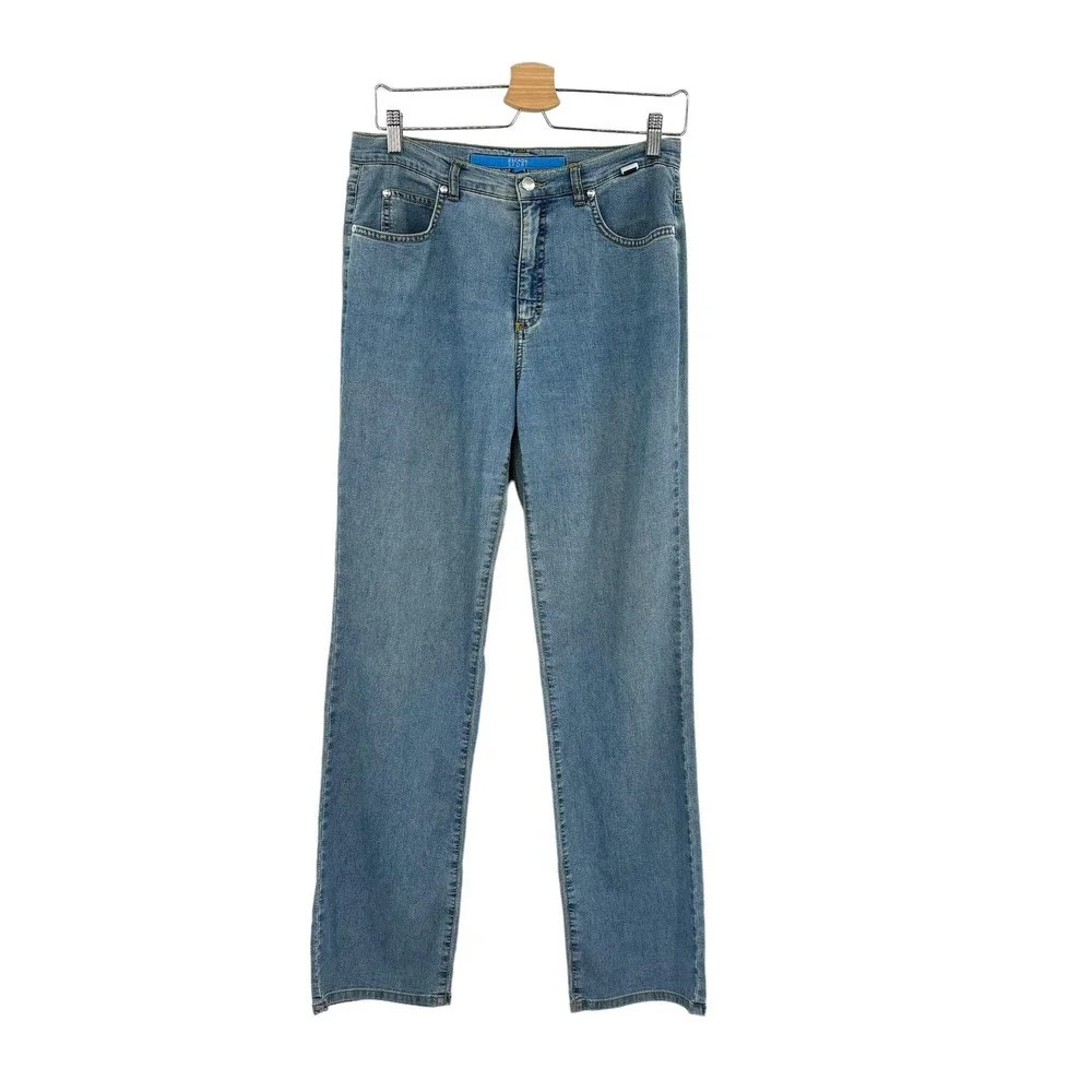 Escada Sport Linda Slim Special Jeans Blue Denim Size 38 / US 8